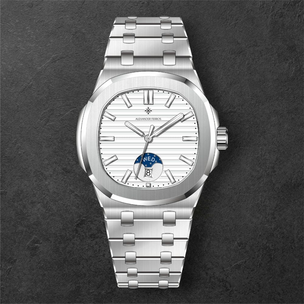 Đồng Hồ Nam Alexander Ferros 6122S-02