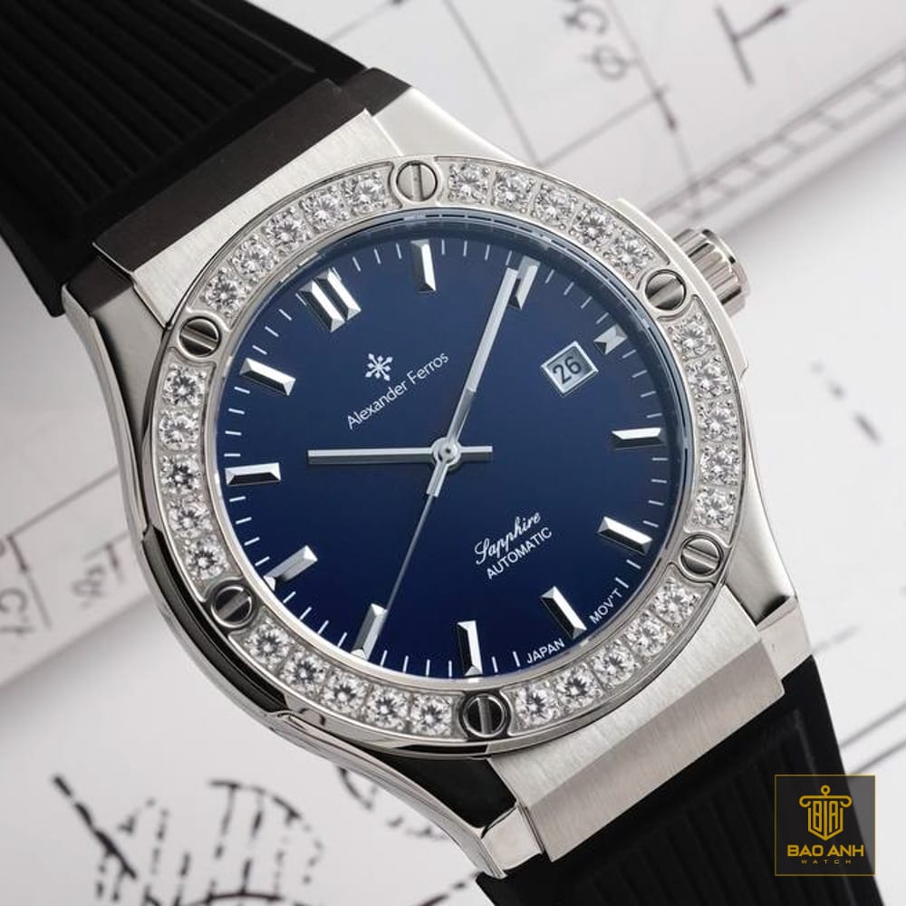 Đồng Hồ Nam Alexander Ferros 6161S-05