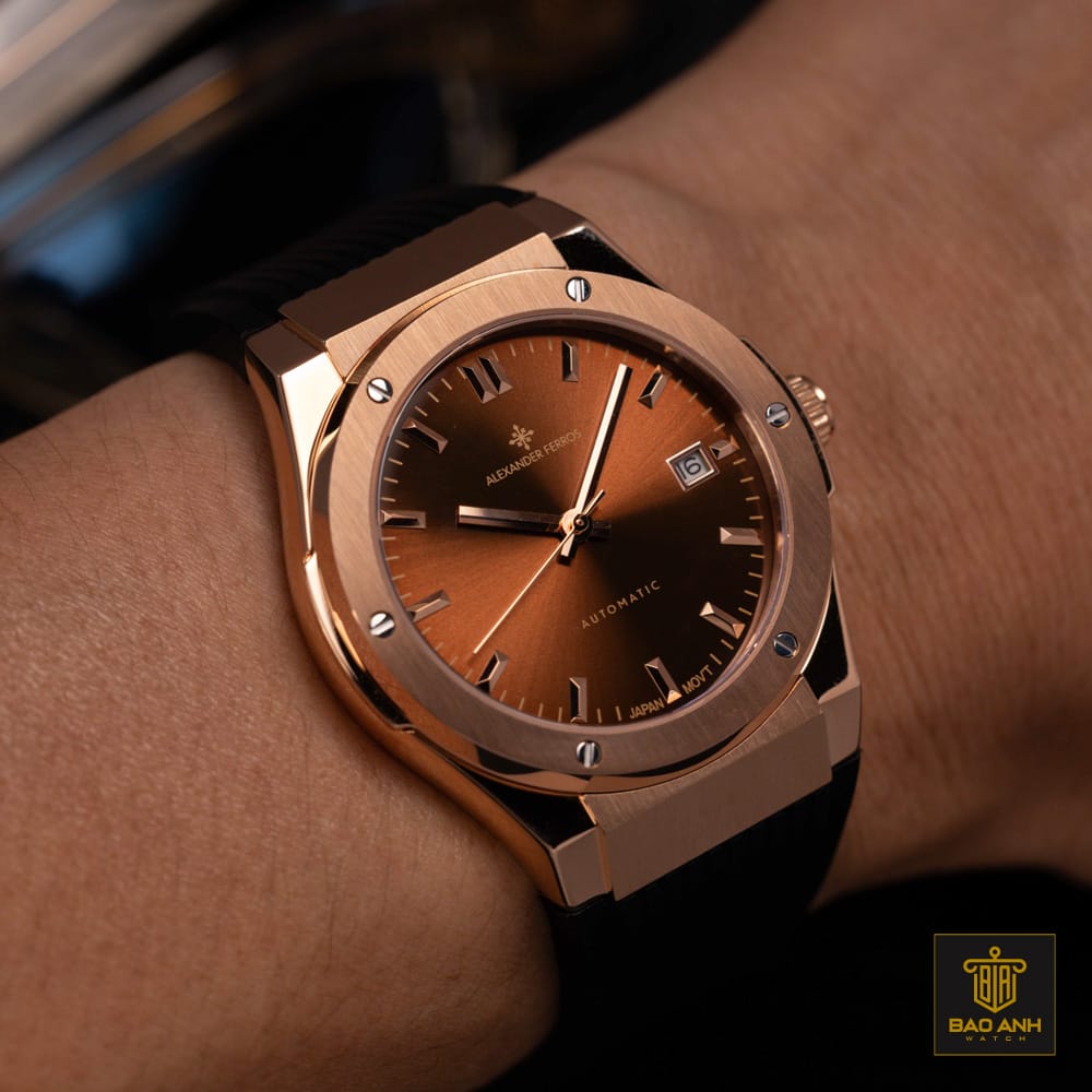 Đồng Hồ Nam Alexander Ferros 6162R-08